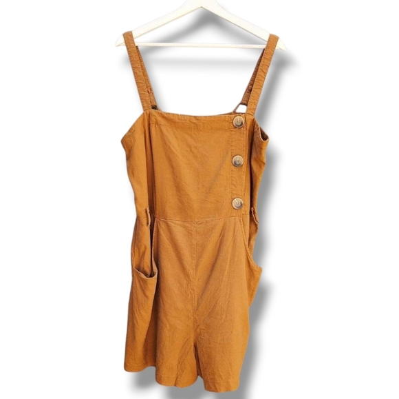 Happy Nature Pants - Happy × Nature Kate Hudson Linen Shorts Jumpsuit Overall Romper